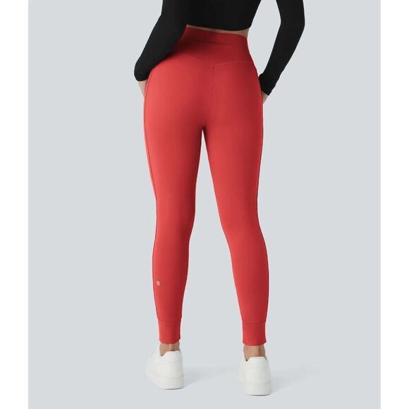 NWT Size Sm (T) Halara Softlyzero™ Plush High Waisted Drawstring Side Pocket Pla - Picture 2 of 2